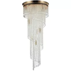   Maytoni CASCADE DIA522-CL-12-G Süllyesztett mennyezeti lámpa 12xE14/60W IP20