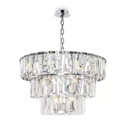 Maytoni PUNTES MOD043PL-18CH Függőlámpa 18x40W/E14