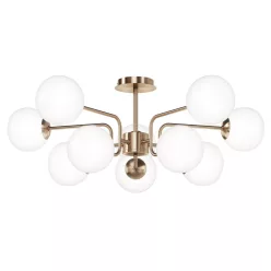 Maytoni ERICH MOD221PL-10G Mennyezeti Lámpa 10x40W/E14 IP20