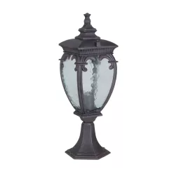  MAYTONI O414FL-01BZ Klasszikus Kültéri Állólámpa Antik Bronz, Fekete, Arany E27 IP44
