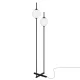 Maytoni THE SIXTH SENSE Z020FL-L12BK Állólámpa 2x12W/LED 3000K 750LM IP20