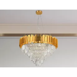 PLAZA kristály függesztett csillár - N2203