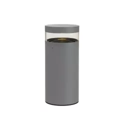 kültéri állólámpa aluminium színű vázzal és alumínium testtel kerti használatra norlys-1244al - moretti.hu