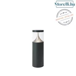 kültéri állólámpa szürke színű vázzal és fém testtel kerti használatra norlys-1285gr - moretti.hu
