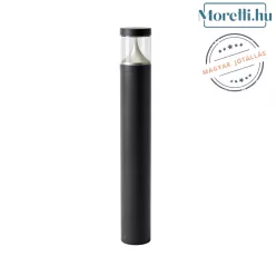 kültéri állólámpa szürke színű vázzal és fém testtel kerti használatra norlys-1290gr - moretti.hu
