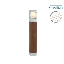 kültéri állólámpa szürke színű vázzal és fém testtel kerti használatra norlys-1410ga - moretti.hu