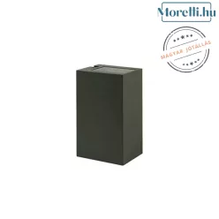 kültéri fali lámpa grafit színű vázzal és fém testtel kerti használatra norlys-1582gr - moretti.hu