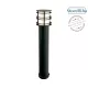 kültéri állólámpa fekete színű vázzal és fém testtel kerti használatra norlys-288b - moretti.hu