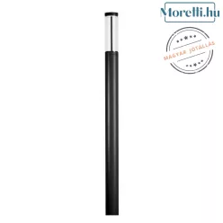 kültéri kandeláber szürke színű vázzal és fém testtel kerti használatra norlys-6105gr - moretti.hu