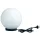 NOVOLUX 129E-G05X1A-02 GLOU Kültéri Dekorációs Lámpa Fehér, Fekete E27 IP44