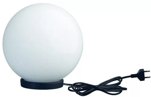 NOVOLUX 129E-G05X1A-02 GLOU Kültéri Dekorációs Lámpa Fehér, Fekete E27 IP44