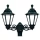 Novolux INDURA MEDIUM 6 147E-G05X1A-02 Utcavilágítás lámpatest 2x42W/E27 IP55