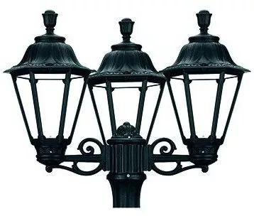 Novolux INDURA MEDIUM 6 147F-G05X1A-02 Utcavilágítás lámpatest 3x42W/E27 IP55