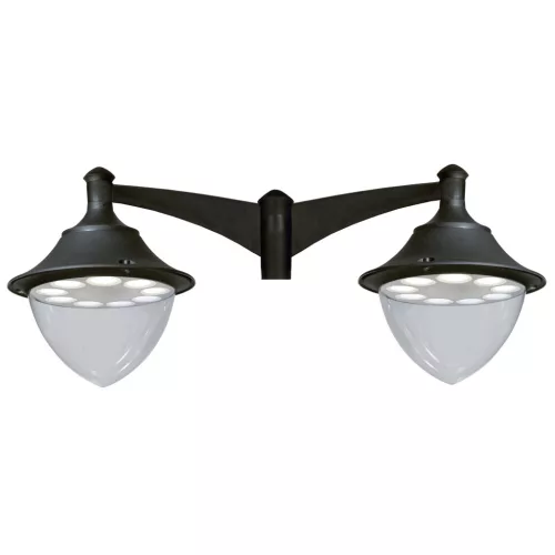 Novolux GUNTHER 407E-G31X1A-02 Utcavilágítás lámpatest 2X50W/GX53 IP65