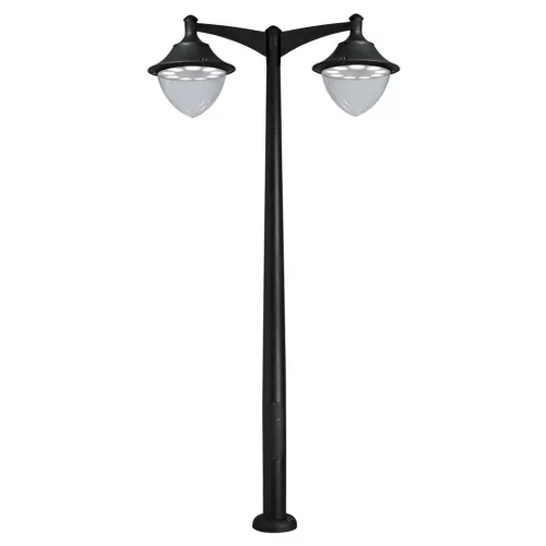 Novolux GUNTHER 408E-G31X1A-02 Utcavilágítás lámpatest 2X50W/GX53 IP65