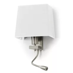   Novolux FIRENZE 507A-Y05X1B-35 Fali lámpa 2x60W, 3W/E27, LED 240LM IP20