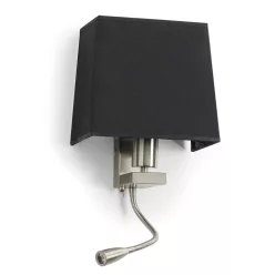   Novolux FIRENZE 507E-Y05X1B-35 Fali lámpa 2x60W, 3W/E27, LED 240LM IP20