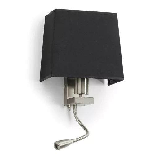 Novolux FIRENZE 507E-Y05X1B-35 Fali lámpa 2x60W, 3W/E27, LED 240LM IP20