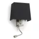 Novolux FIRENZE 507E-Y05X1B-35 Fali lámpa 2x60W, 3W/E27, LED 240LM IP20