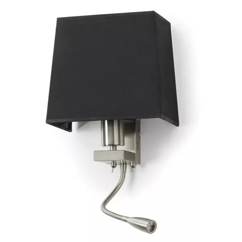 Novolux FIRENZE 507F-Y05X1B-35 Fali lámpa 2x60W, 3W/E27, LED 240LM IP20