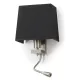 Novolux FIRENZE 507F-Y05X1B-35 Fali lámpa 2x60W, 3W/E27, LED 240LM IP20