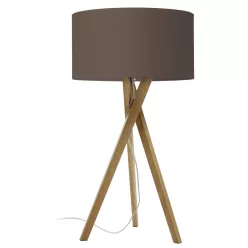 Novolux WOOD 621B-G05X1A-50 Asztali lámpa 1x60W/E27 IP20