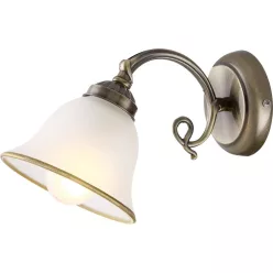 fali lámpa antik bronz színű vázzal és fém testtel beltéri használatra nowodvorski_8125 - moretti.hu