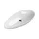 CeraStyle OLIVE - PULTRA ültethető - Top Counter - porcelán mosdó - 60 x 35 cm