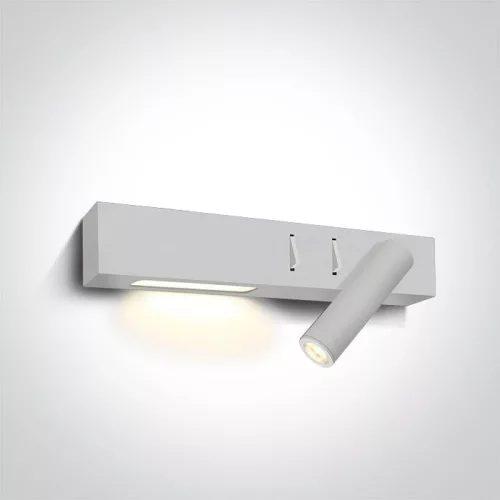 One Light Reading Spots 65146A/W/W Fali lámpa 1x3W|1x6W/LED 3000K 480lm IP20