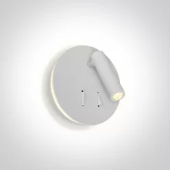   One Light Reading Spots 65746B/W/W Fali lámpa 1x3W|1x5W/LED 3000K 150lm IP20