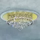 mennyezeti lámpa arany színű vázzal és kristály testtel beltéri használatra orion-dlu-2378-6-50-gold - moretti.hu