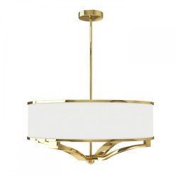 függesztett lámpa arany színű vázzal és fém testtel beltéri használatra orlicki-or84825 - moretti.hu