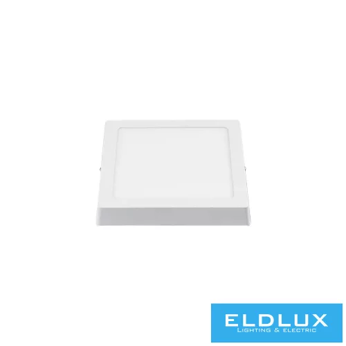UNIVERSO Négyzet alakú falon kívüli LED panel 6w 480lm CCT/kap. 120° IP20 Fehér 120x120x35mm 3év