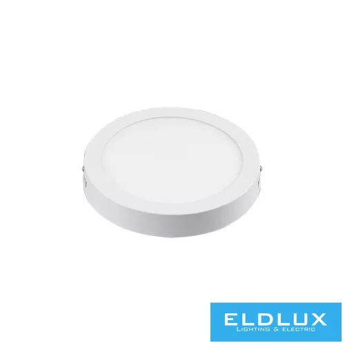 UNIVERSO Kör alakú falon kívüli LED panel 6w 480lm CCT/kap. 120° IP20 Fehér D120x34mm 3év