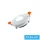 UNIVERSO Süllyesztett spot lámpa 1xPAR16 foglalat nélkül IP20 Fehér D88x40mm kivágás:D75mm