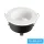 UNIVERSO Vízzárós süllyesztett lámpatest 1xPAR16 foglalat nélkül IP44 Fehér D85x54mm Kivágás:D65mm 5 év