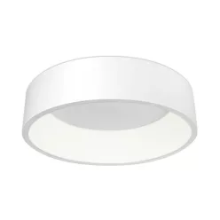 mennyezeti lámpa fehér színű vázzal és fém testtel beltéri használatra palnas-61001180 - moretti.hu