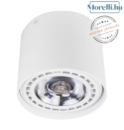 mennyezeti lámpa fehér színű vázzal és fém testtel beltéri használatra palnas-61003283 - moretti.hu