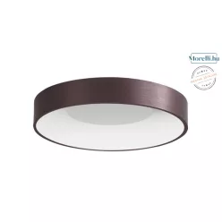 mennyezeti lámpa kávé színű vázzal és fém testtel beltéri használatra palnas-61004112 - moretti.hu