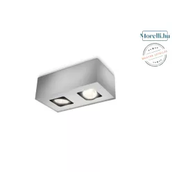 mennyezeti lámpa ezüst színű vázzal és alumínium testtel beltéri használatra philips-56232-48-16 - moretti.hu