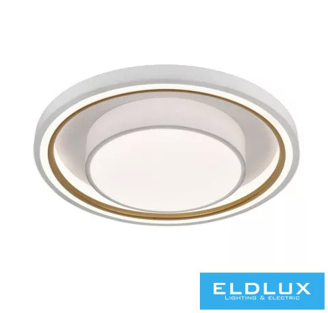UNIVERSO Mennyezeti lámpa 35W 2800lm CCT.T+BT D490x90mm IP20 fehér/arany
