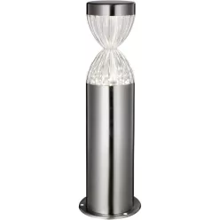   POLUX 208965 ADRIA Modern Kültéri Állólámpa Ezüst LED IP44