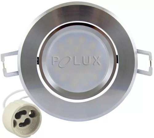 Polux SUN 301185 Beépíthető spotlámpa 1x3,5W/GU10 3000K 250LM IP20
