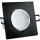 POLUX 301864 MOON Kültéri Mennyezetbe Építhető Lámpa Fekete LED IP40