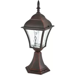   POLUX 302052 Klasszikus Kültéri Állólámpa Cseresznye LED IP43