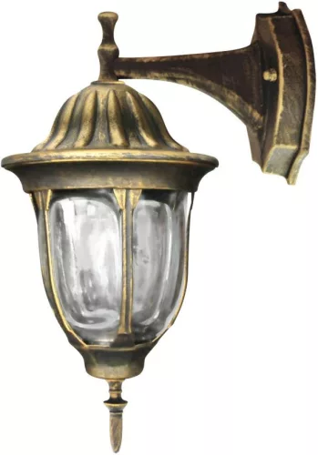 POLUX 302571 FLORENCJA Klasszikus Kültéri Fali Lámpa Patina E27 IP43