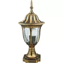   POLUX 302588 Klasszikus Kültéri Állólámpa Patina E27 IP43
