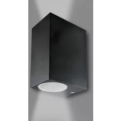   POLUX 303332 BOSTON Modern Kültéri Fali Lámpa Fekete GU10 IP44