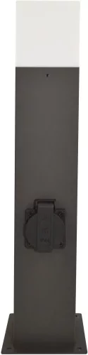 POLUX 307323 NEW YORK Modern Kültéri Állólámpa Fehér, Grafit E27 IP44