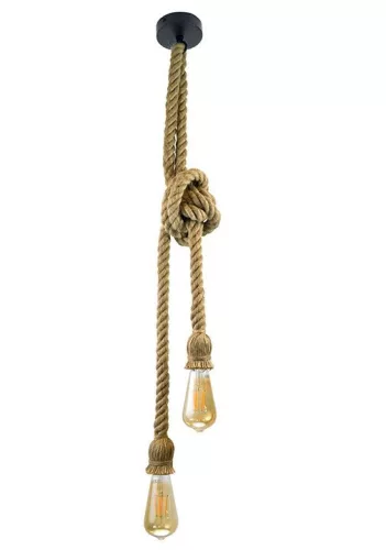 Polux ROPE 307613 Függőlámpa 2x12W LED/E27 IP20